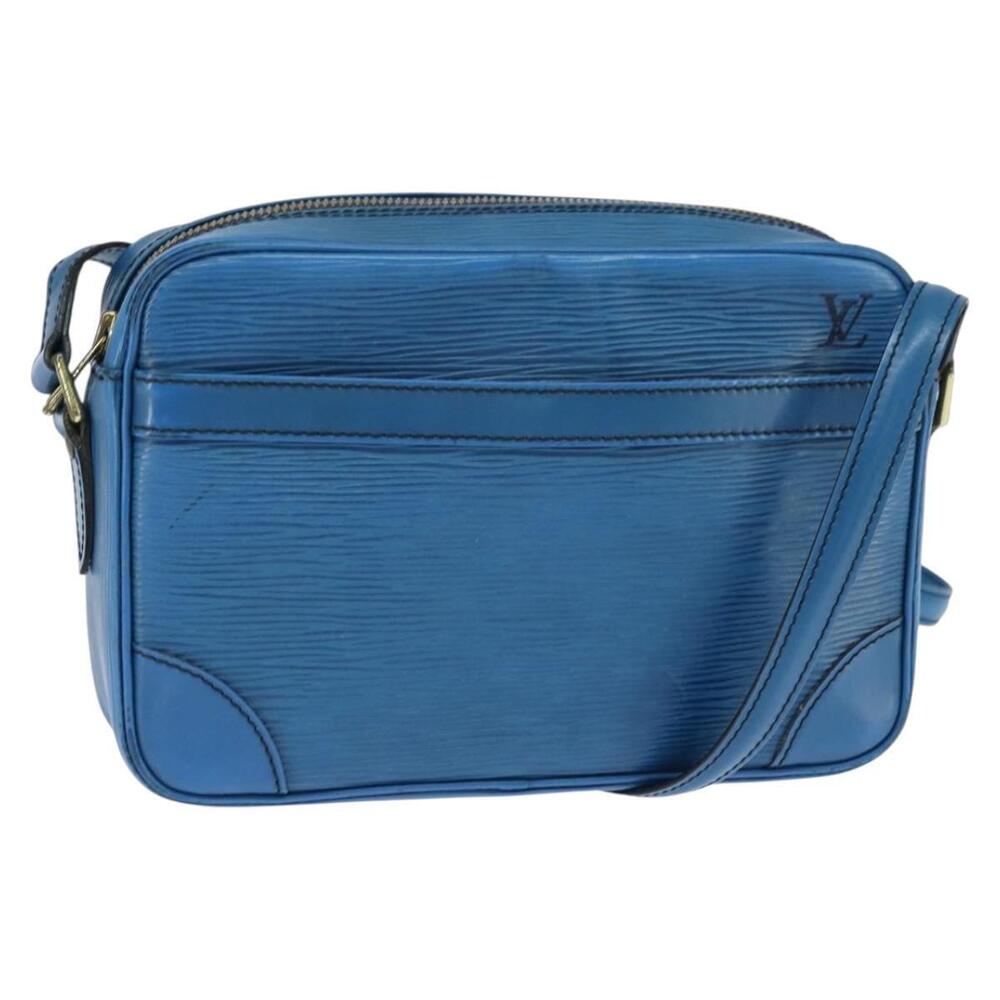 LOUIS VUITTON Epi Trocadero 23 Shoulder Bag Blue M52305 LV Auth 149081